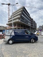 Gebäude von Masaryk Centre kurz vor Fertigstellung