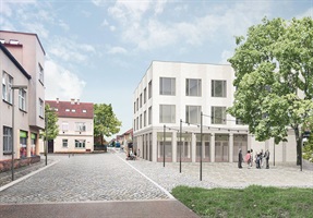 Rathausgebäude Lázně Bělohrad